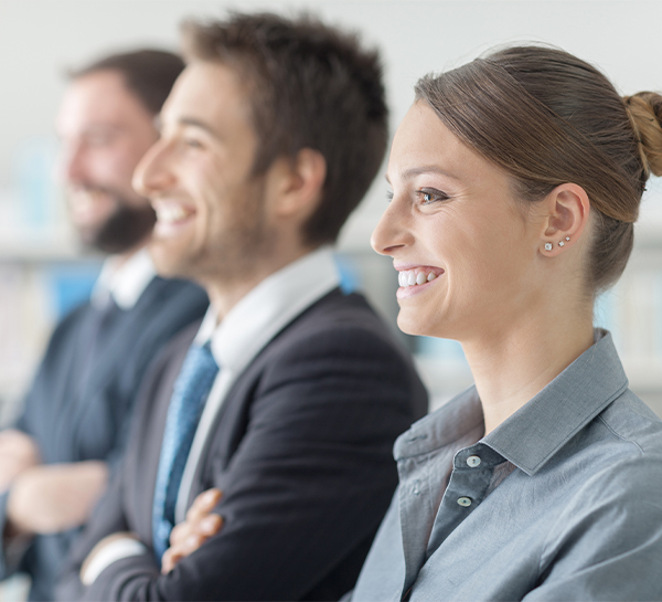 Group of 3 people Smiling