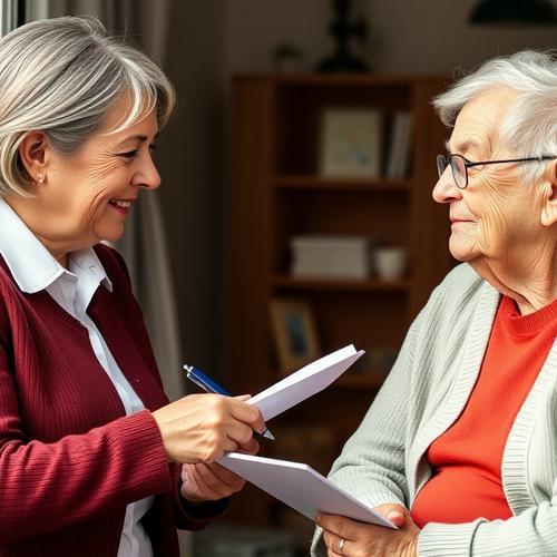 Notary notarizing power of attorney documents in Dartmouth
